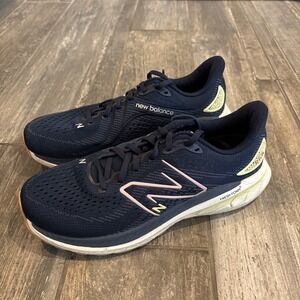 New Balance Women's Size‎ 9 Fresh Foam 860 Running Shoes Blue Pink